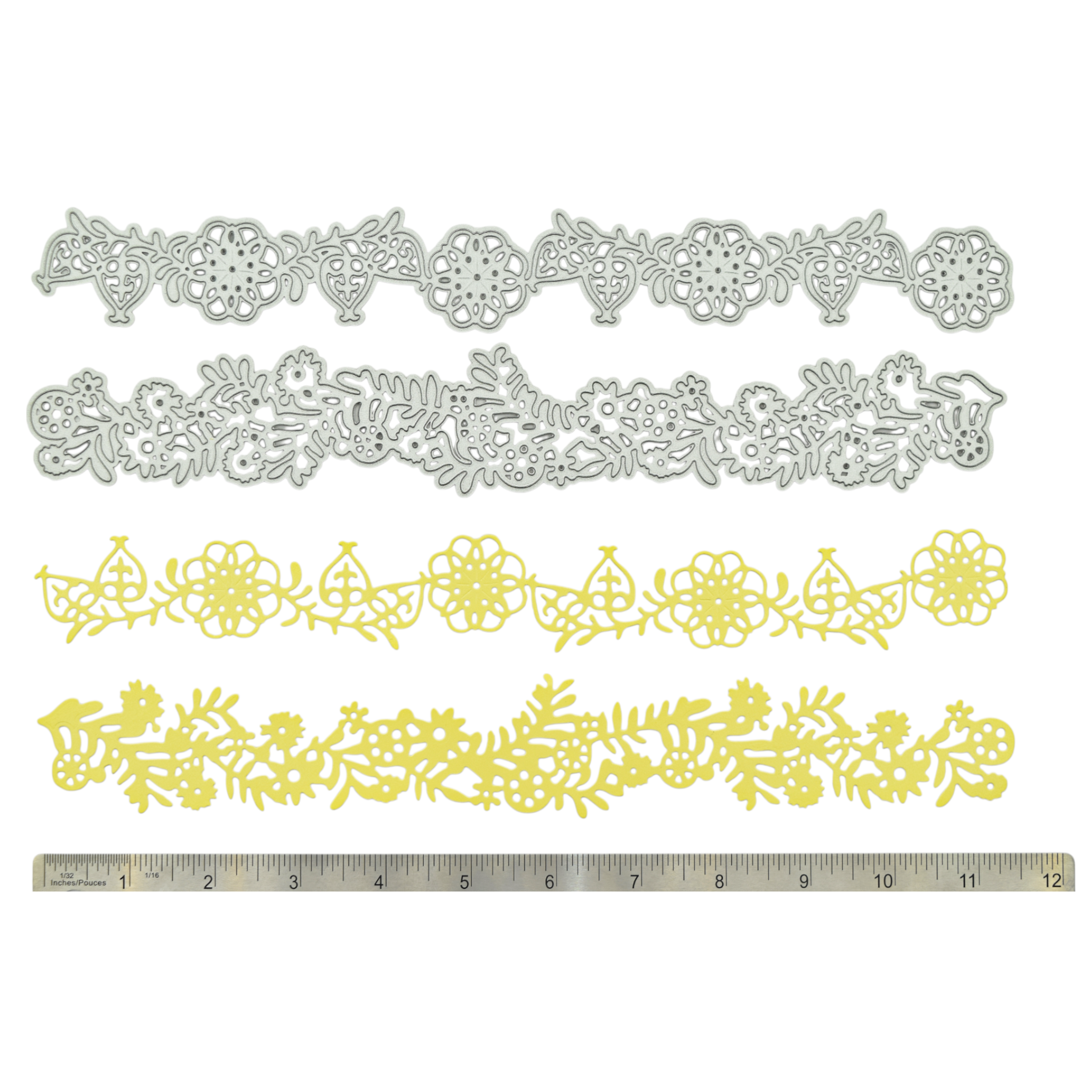 Large Floral Border - Steel Cutting Die